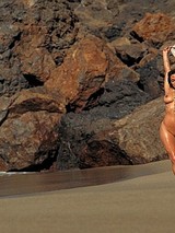 Monica Mendez decides to create her own nude beach in Malibu 08