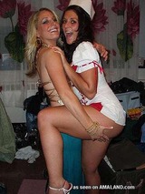 Hot and wild amateur party chicks 14