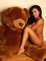 Danielle With Her Teddy Bear 11