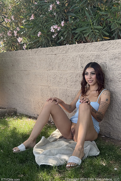 Supersexy Cece's Erotic Outdoor Adventure With Toys 08