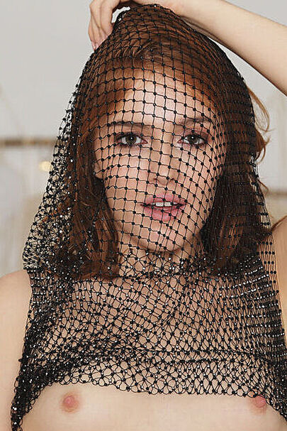 Jia Lissa Teases In Sheer Mesh Lingerie Set 03