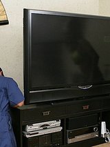 Juicy Pearl fucking the hard cocked cable guy 05