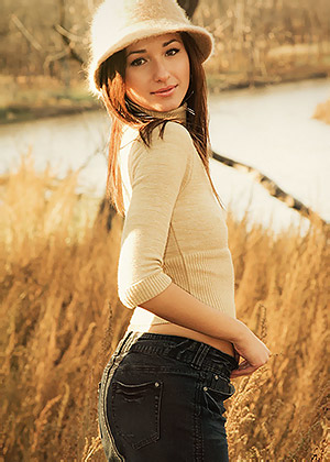 Cute Brunette Sienna