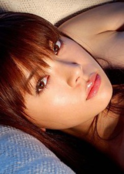Sexy Japanese Girl In Red Lingerie Poses