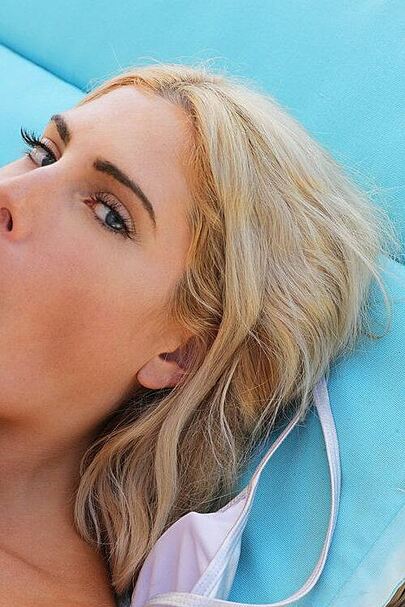 Blonde Kendall Pounds Tyler On Beach Lounger Session 07